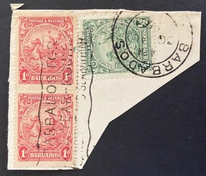 Barbados Scott # 166-167 Used