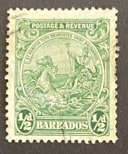 Barbados Scott # 166 Used