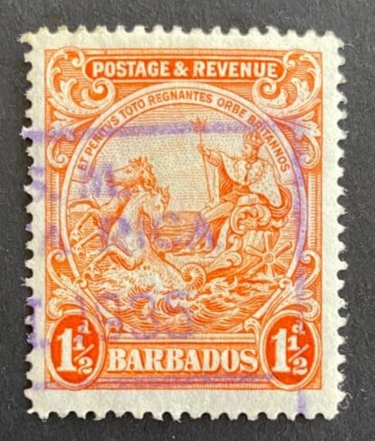 Barbados Scott # 168 Used