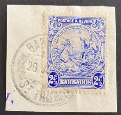 Barbados Scott # 170 Used