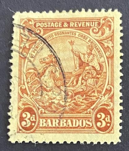 Barbados Scott # 172 Used