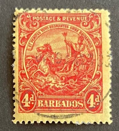 Barbados Scott # 173 Used