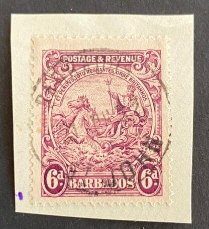 Barbados Scott # 174 Used