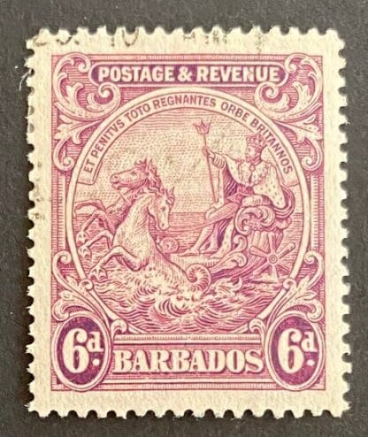 Barbados Scott # 174 Used