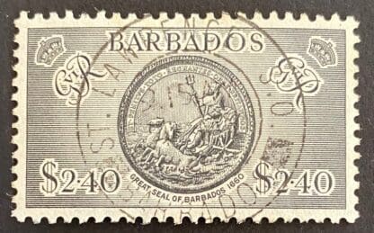 Barbados Scott # 227 Used