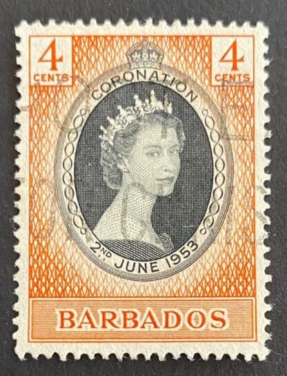 Barbados Scott # 234 Used