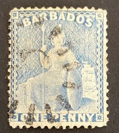 Barbados Scott # 45 Used