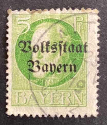 Bavaria Scott # 137 Used