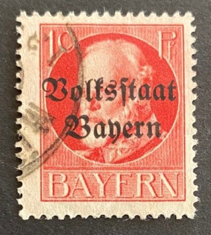 Bavaria Scott # 139 Used