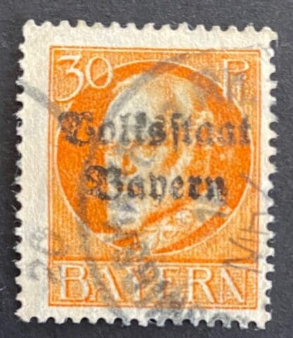 Bavaria Scott # 143 Used