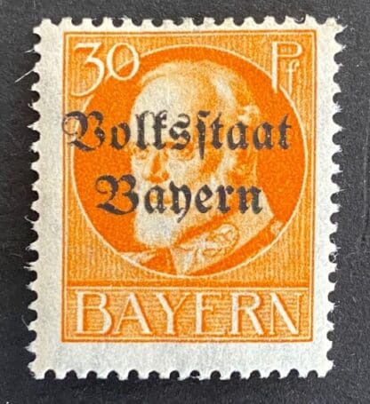 Bavaria Scott # 143 Mint Hinged