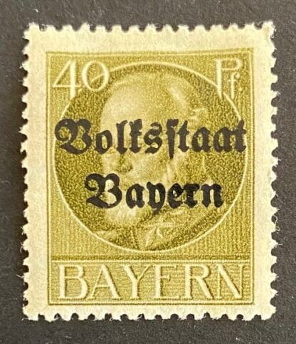 Bavaria Scott # 145 Mint Hinged