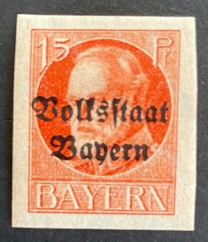 Bavaria Scott # 160 Mint Hinged