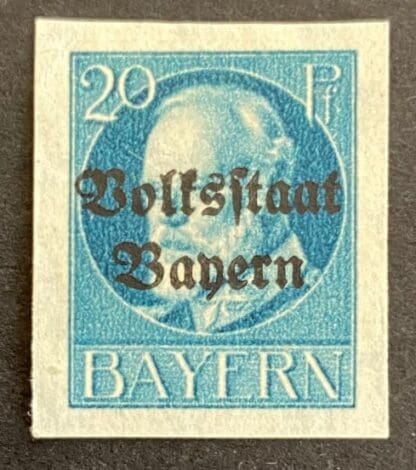 Bavaria Scott # 161 Mint Hinged