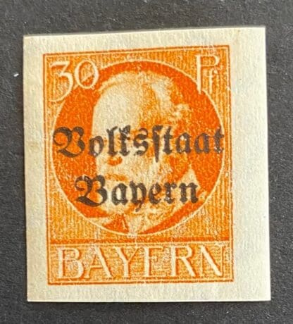 Bavaria Scott # 163 Mint Hinged