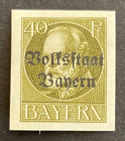 Bavaria Scott # 165 Mint Hinged