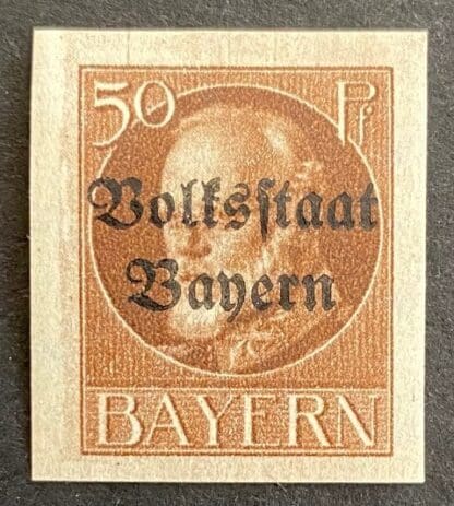 Bavaria Scott # 166 Mint Hinged