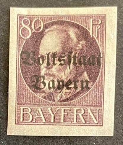 Bavaria Scott # 169 Mint Hinged