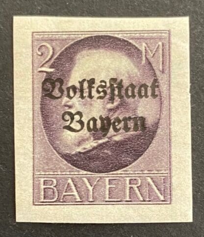 Bavaria Scott # 171 Mint Hinged