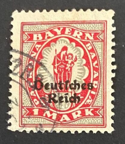 Bavaria Scott # 266 Used