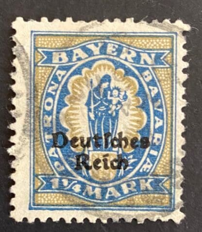 Bavaria Scott # 267 Used