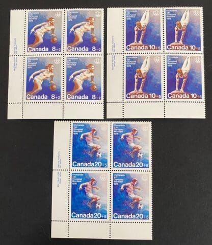 Canada Scott # B10-B12 Mint Never Hinged Plate Block