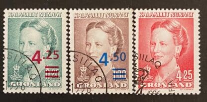 Greenland Scott # 225-227 Used