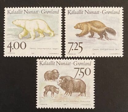 Greenland Scott # 296-298 Mint Never Hinged