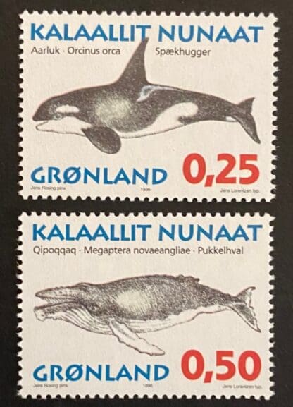 Greenland Scott # 303-304 Mint Never Hinged