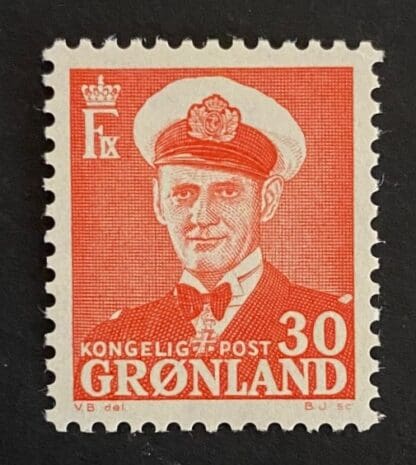 Greenland Scott # 34 Mint Hinged