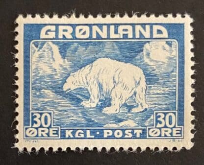 Greenland Scott # 7 Mint Never Hinged