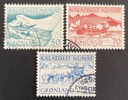 Greenland Scott # 78-79//81 Used