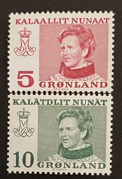 Greenland Scott # 86-87 Mint Hinged