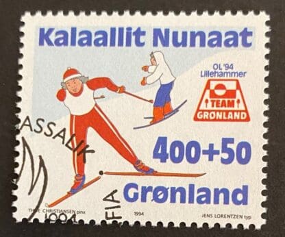 Greenland Scott # B19 Used