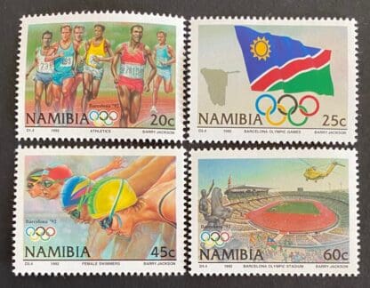 Namibia Scott # 718-721 Mint Never Hinged