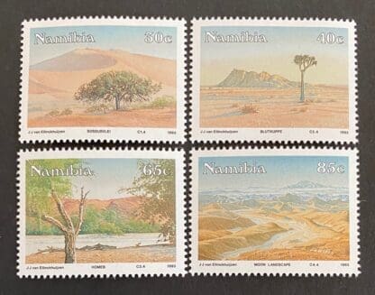 Namibia Scott # 734-737 Mint Never Hinged