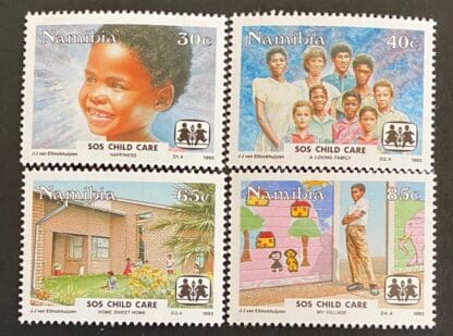 Namibia Scott # 738-741 Mint Never Hinged