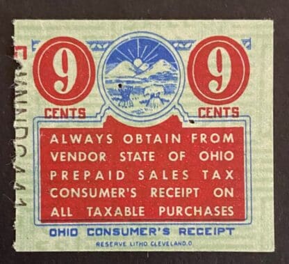 Ohio $.09 Revenue