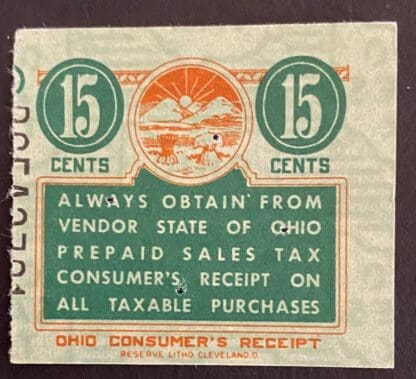 Ohio $.15 Revenue