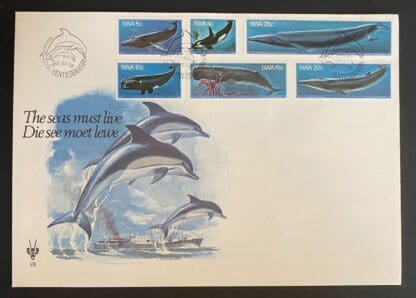 South West Africa Scott # 437-442 Used FDC