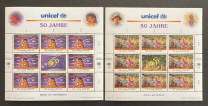 UN Vienna Scott # 210-211 Mint Never Hinged