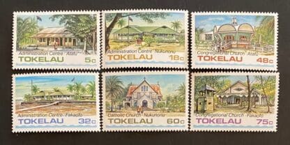 Tokelau #120-125 Mint Never Hinged