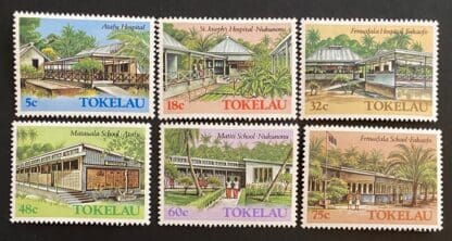 Tokelau #126-131 Mint Never Hinged