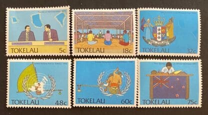 Tokelau #151-156 Mint Never Hinged