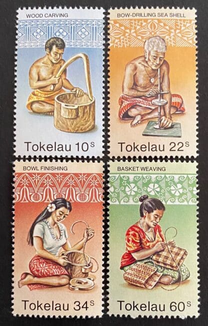 Tokelau # 81-84 Mint Never Hinged