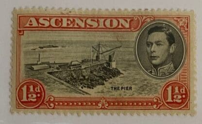 Ascension Scott # 42a Mint Hinged