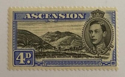 Ascension Islands Scott # 44B Mint Hinged