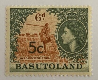 Basutoland Scott # 66 Mint Never Hinged