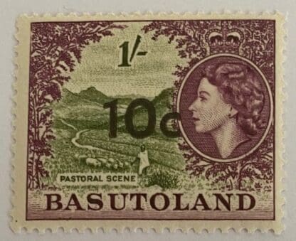 Basutoland Scott # 67 Mint Never Hinged