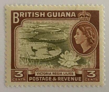 British Guiana Scott # 255 Mint Never Hinged